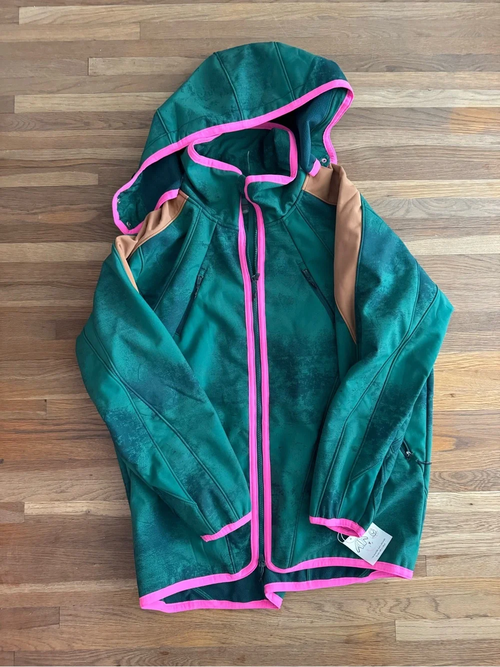Free People Canyon Crushin jacket- green large